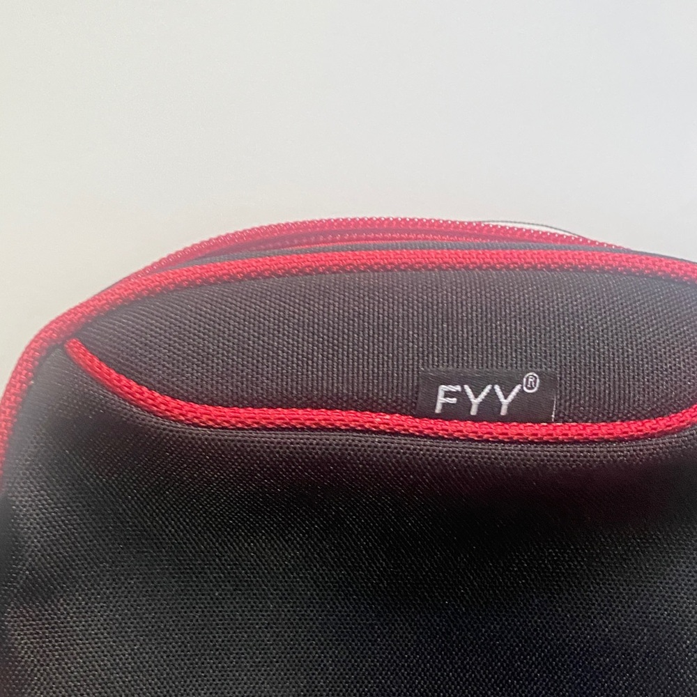 Black and Red electonics travel Bag - Picture 2 of 3